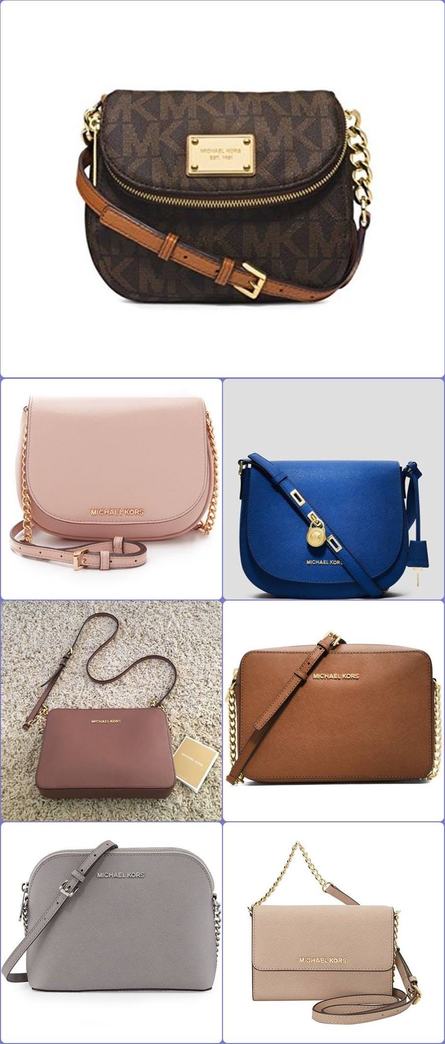 Michael Kors bolsa pequena tiracolo 
