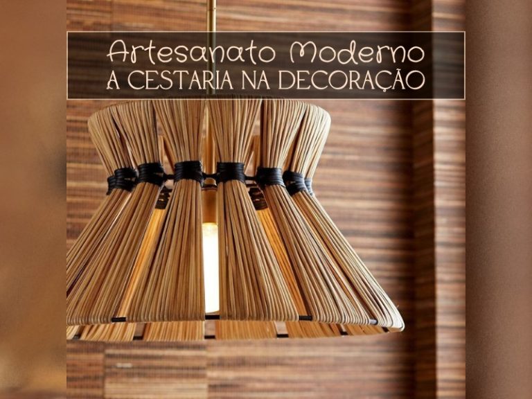 Artesanato Moderno A Cestaria Na Decora O De Frente Para O Mar