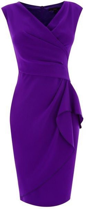 cor 2018 pantone - ultravioleta - vestido