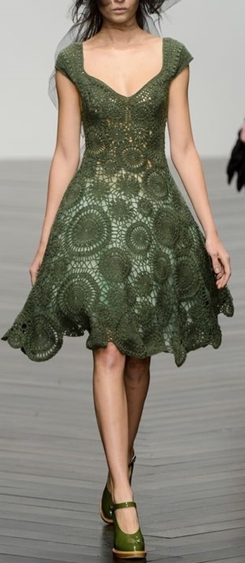 Vestido de crochê - crochet dress
