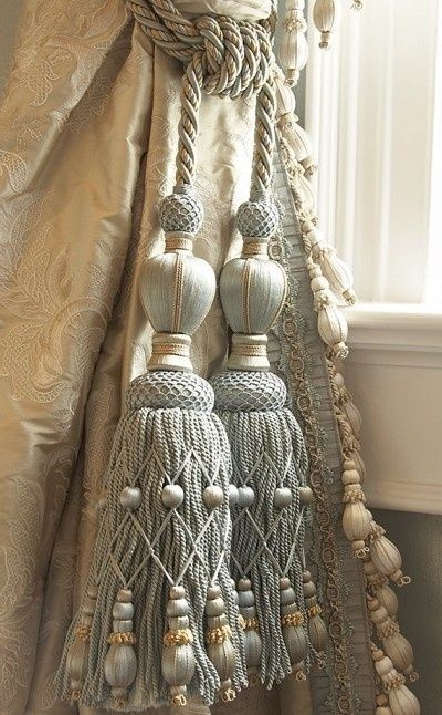 tassel para cortina
