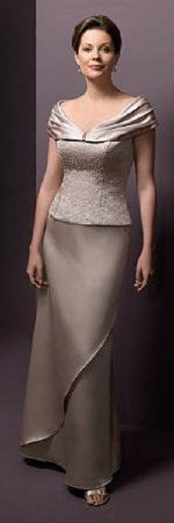 Moda anti-idade: Vestido longo para mãe da noiva ou noivo