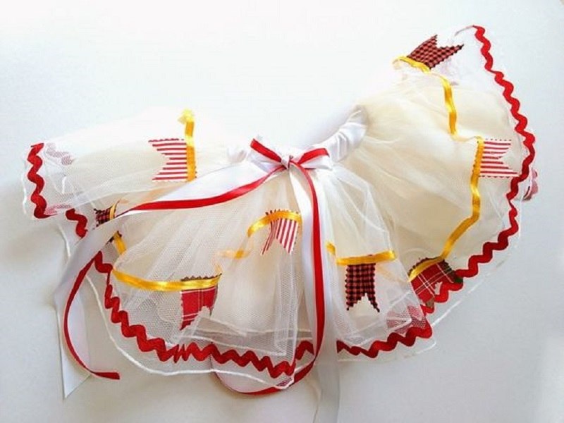 15 ideias de roupa para festa junina - DIY - saia tutu