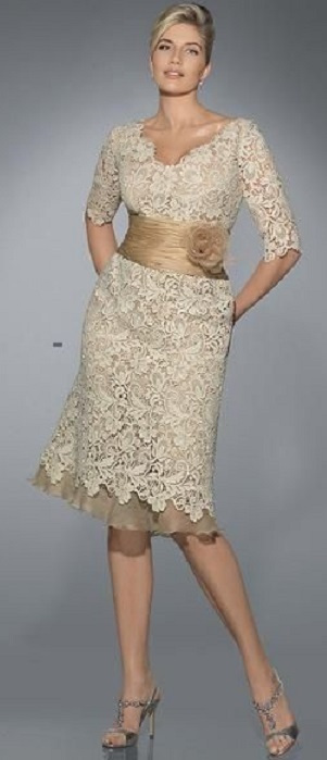 Vestido de renda para bodas de casamento