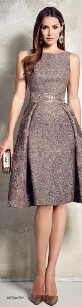Vestido bronze envelhecido para casamento