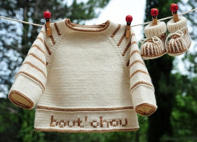 20 Modelos de roupa para bebê em tricô - Baby tricot fashion