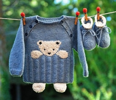 20 Modelos de roupa para bebê em tricô - Baby tricot fashion