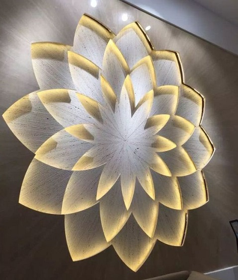 decoração com mandala - luminária decorativa
