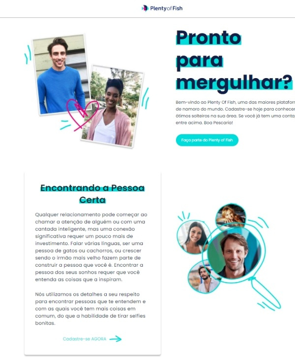 POF - Site de Relacionamentos para a Terceira Idade