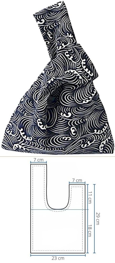 Modelos e molde para fazer a sua bentô bag (porta marmita)