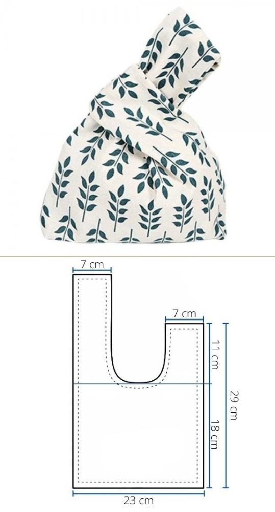 Modelos e molde para fazer a sua bentô bag (porta marmita)