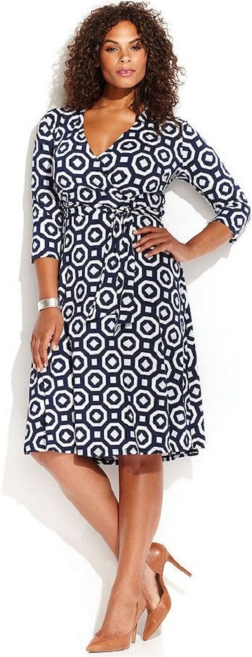 Moda anti-idade:  Vestido envelope, wrap dress