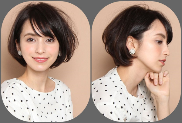 cortes para asiaticas com franja - curto - asian haircut