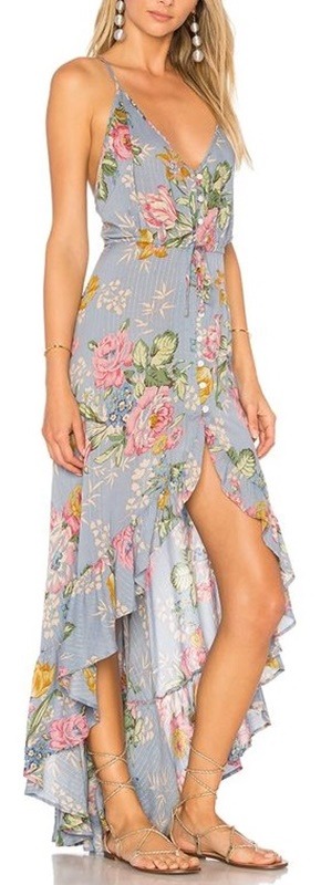 moda anti-idade - vestido estampado floral