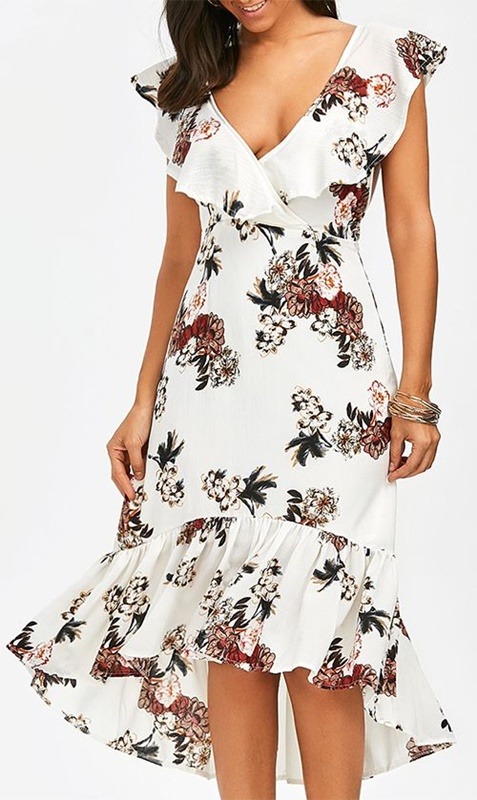 moda anti-idade - vestido estampado floral - 50+ 60+