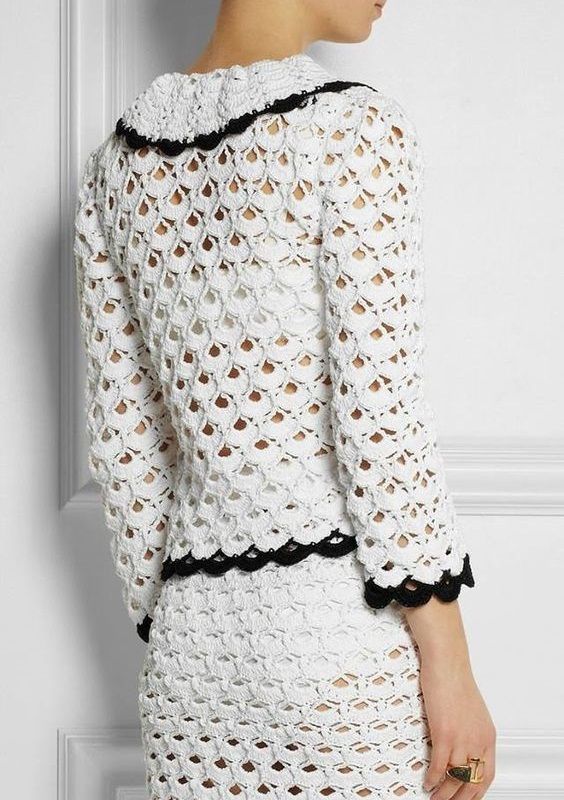 blusa bolero em crochê - faça você mesma