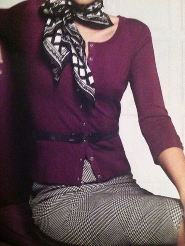 moda anti-idade - cardigan
