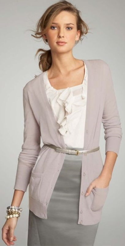 moda anti-idade - cardigan