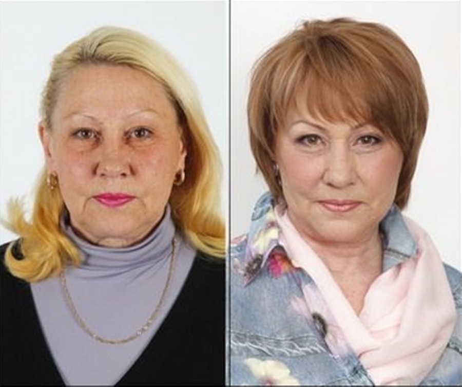 Antes e depois - 24 ideias de cabelo e maquiagem para senhoras