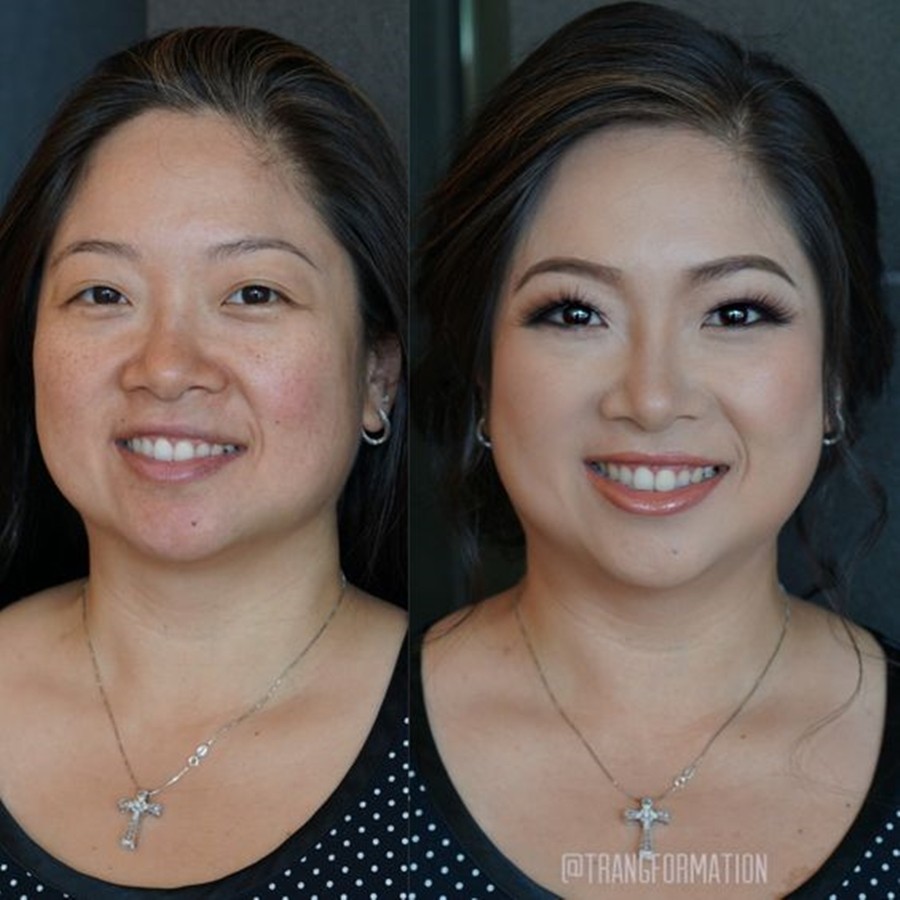 Antes e depois - 24 ideias de cabelo e maquiagem para senhoras