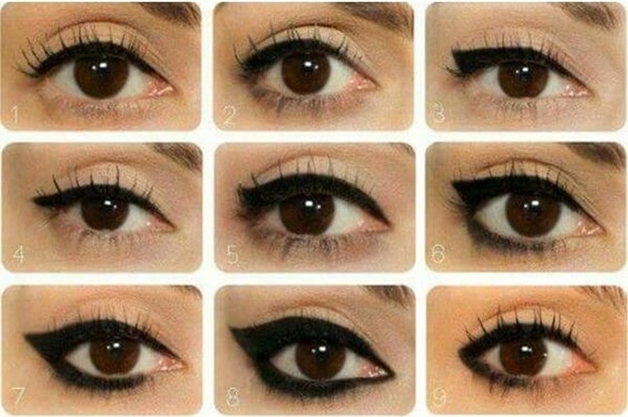 Dicas de maquiagem nos olhos - rímel, máscara, delineador