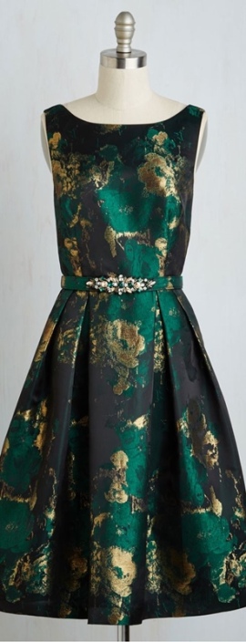 moda anti-idade - vestido para bodas de ouro