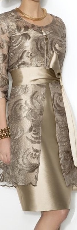 moda anti-idade - vestido para bodas de ouro