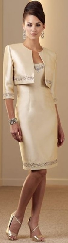 moda anti-idade - vestido para bodas de ouro