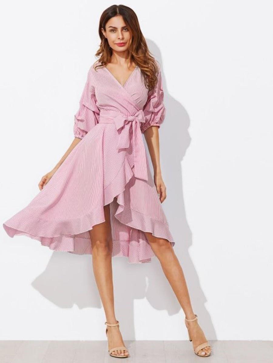 Moda anti-idade: Primavera romântica - vestido rodado rosé