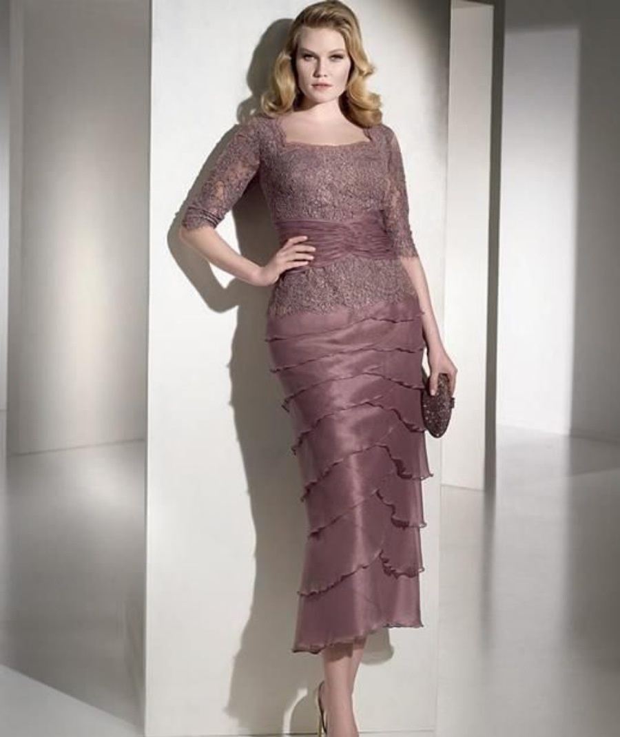 Moda Festa: Vestido curto para mãe da noiva