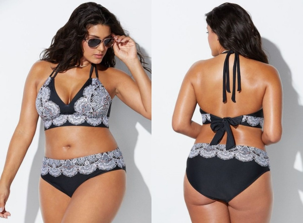 Moda praia : biquíni plus size