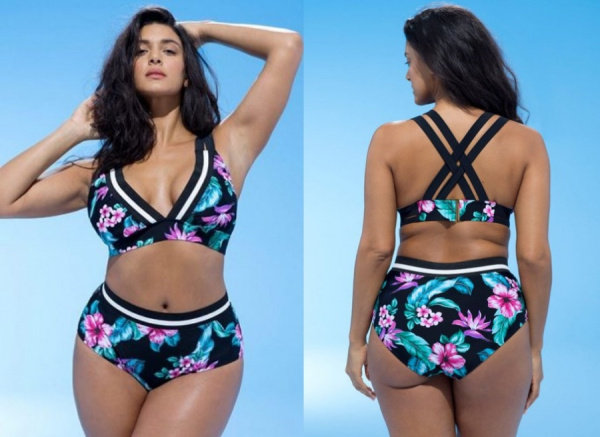 Moda praia : biquíni plus size
