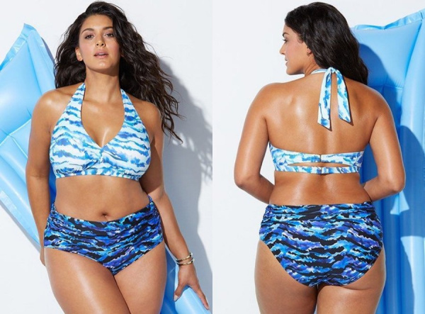 Moda praia : biquíni plus size