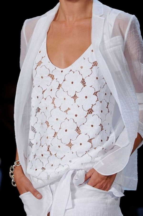 Moda anti-idade: Roupas brancas para refrescar