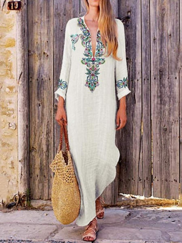 15 modelos de saída e praia ou kaftan  (branco)