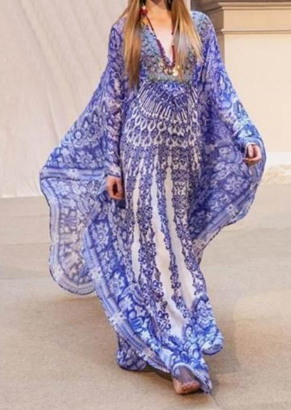 15 modelos de saída e praia ou kaftan  (violeta)