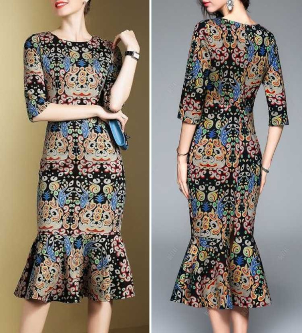 Moda anti-idade: Vestidos outonais para senhoras