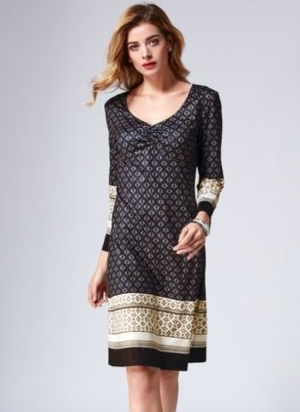 Moda anti-idade: Vestidos outonais para senhoras