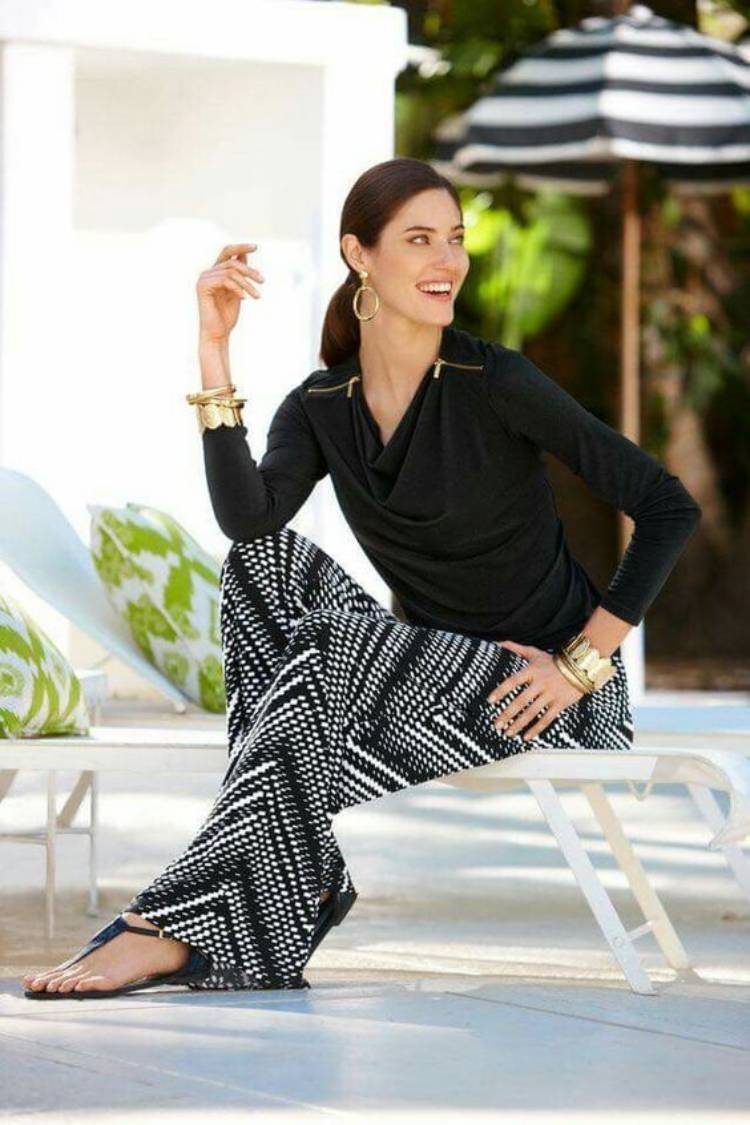 27 Dicas de combinações perfeitas: branco com preto e bege