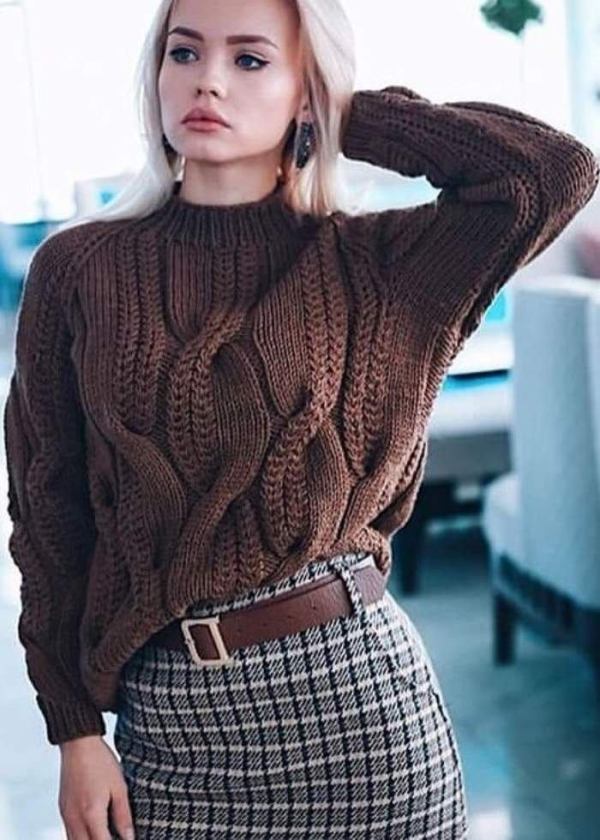 Tendência: 21 modelos de blusas de tricô para ficar na moda