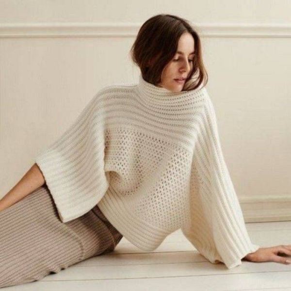 Tendência: 21 modelos de blusas de tricô para ficar na moda
