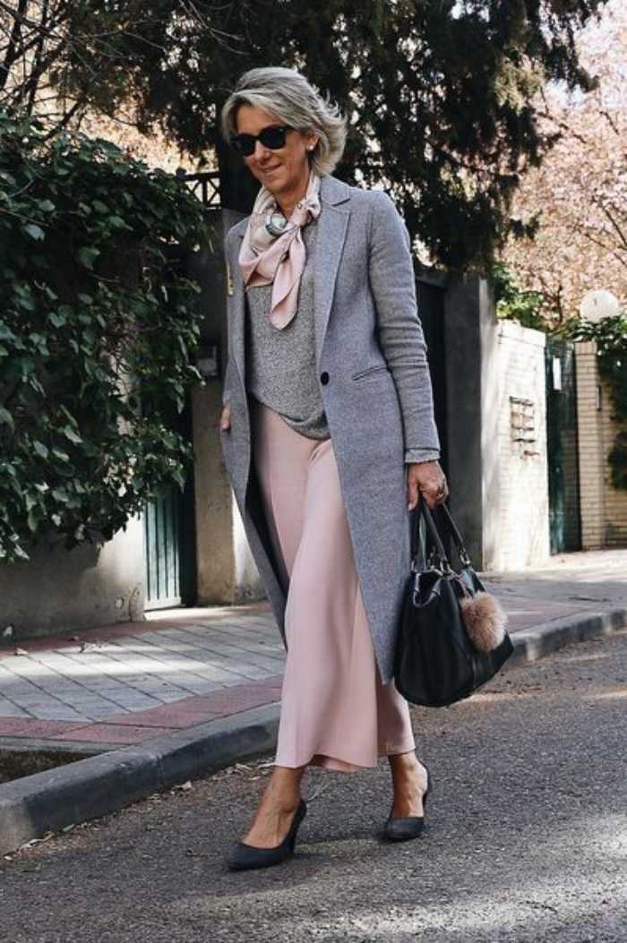 Moda anti-idade : Moda rosé para senhoras