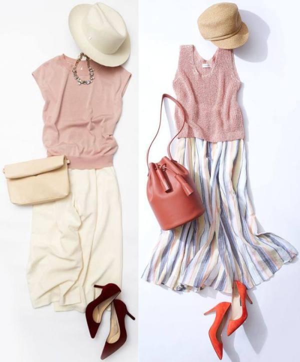Moda anti-idade : Moda rosé para senhoras