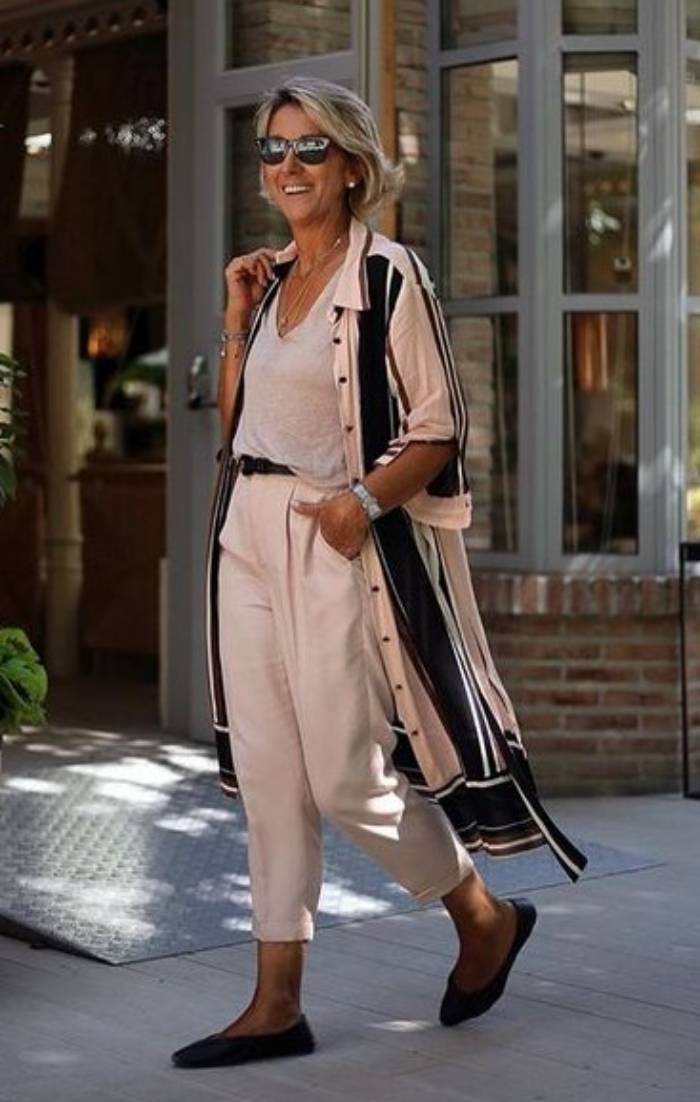 Moda anti-idade : Moda rosé para senhoras