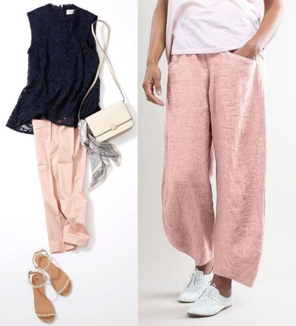 Moda anti-idade : Moda rosé para senhoras