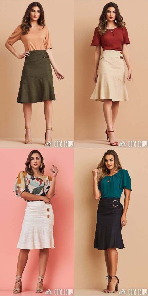 Moda anti-idade: 43 modelos de saia