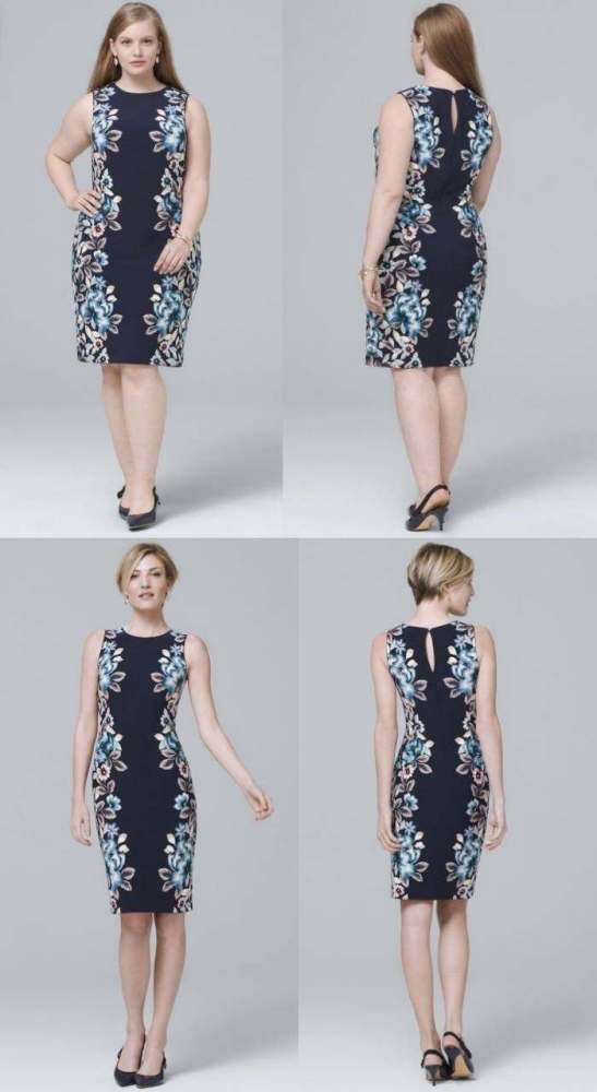 O charme de um detalhe floral no vestido ou blusa