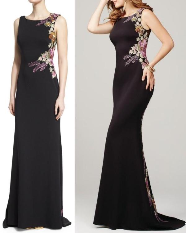 O charme de um detalhe floral no vestido ou blusa