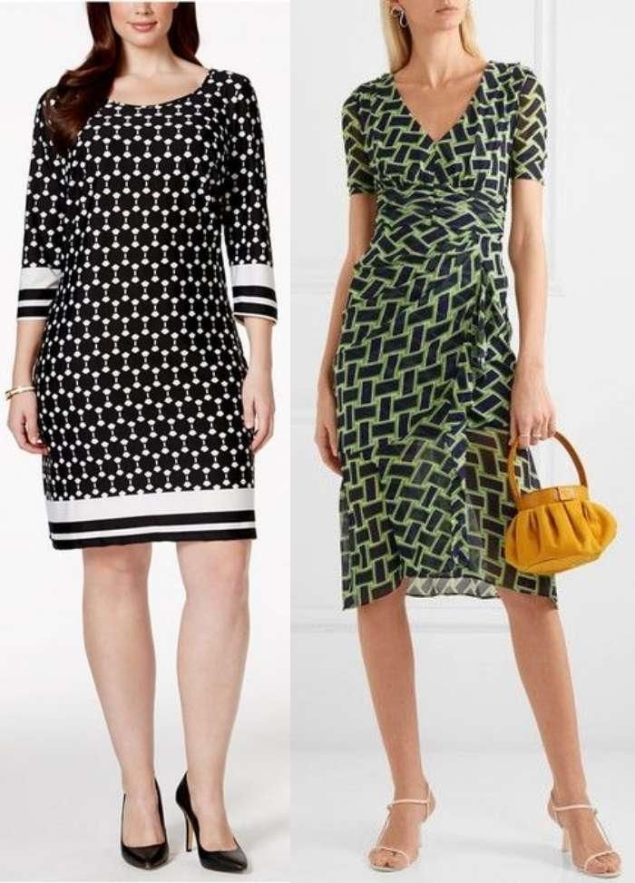 Moda anti-idade: Vestidos com estampas geométricas