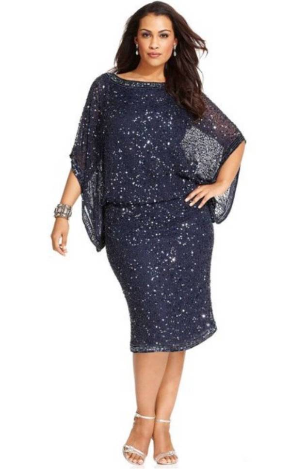 Moda anti-idade: 25 modelos de vestido de festa azul